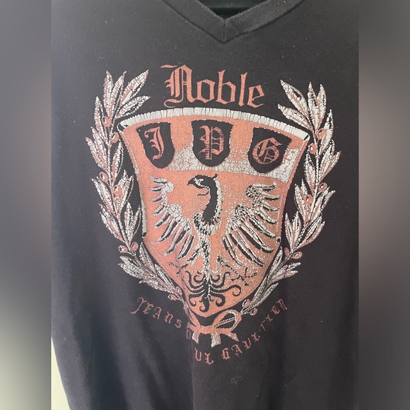 Men’s Vintage Jean Paul Gaultier T-shirt with Noble Phoenix Emblem Size Large - Picture 9 of 9